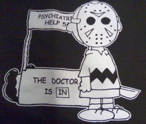 Jason Brown Peanuts Parody Shirt - Click Image to Close