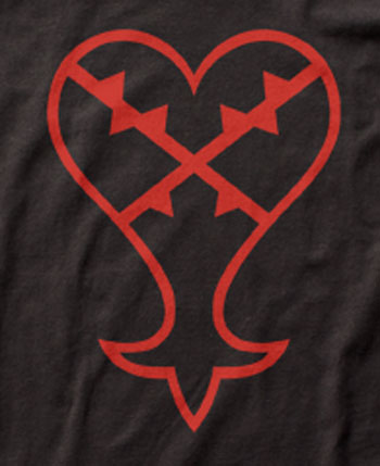 Kingdom Hearts Heartless T-Shirt - Click Image to Close