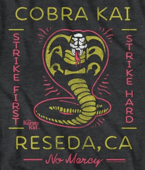 Cobra Kai Neon Logo T-Shirt