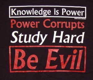 Knowledge is Power BabyDoll Shirt - Click Image to Close