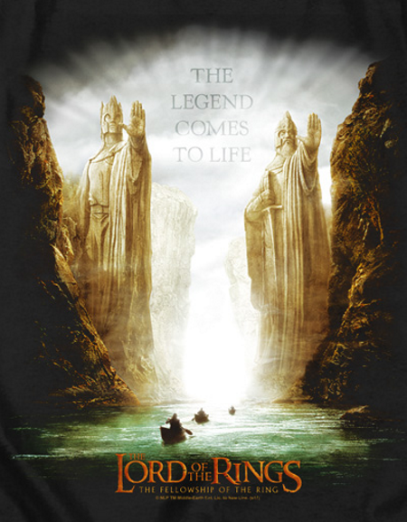 The Kings of Old LOTR T-Shirt - Click Image to Close