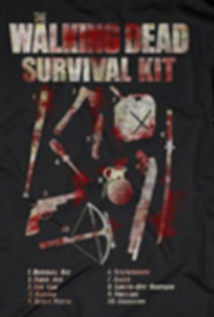 Walking Dead Zombie Survival Kit - Click Image to Close