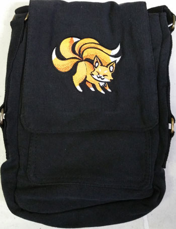 Kitsune 9 Tailed Fox Tech Bag - Click Image to Close