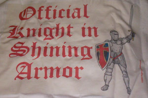 Knight in Shining Armor Shirt