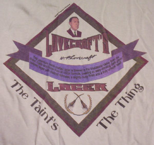 Lovecraft's Lager Shirt - Click Image to Close