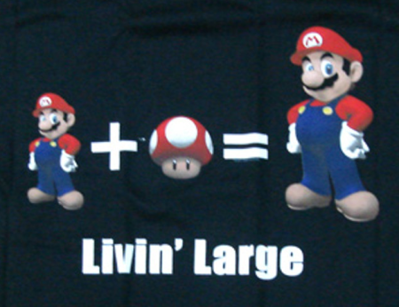 Livin' Large Mario T-Shirt