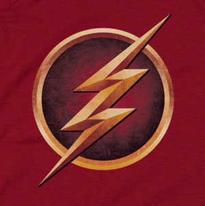 Flash TV Logo Season 1 T-Shirt - Click Image to Close