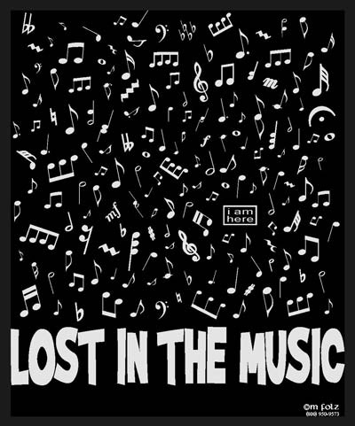 Lost in the Music Shirt