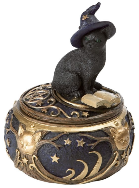 Magickal Cat Box/Bowl - Click Image to Close