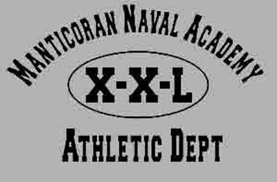 Manticorran Naval Academy T-Shirt - Click Image to Close