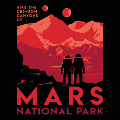 Mars National Park T-Shirt