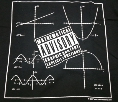 Math Advisory Shirt - Click Image to Close