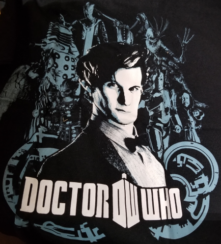 Matt Smith Dr Who Collage T-Shirt