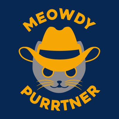 Meowdy Purrtner T-Shirt - Click Image to Close