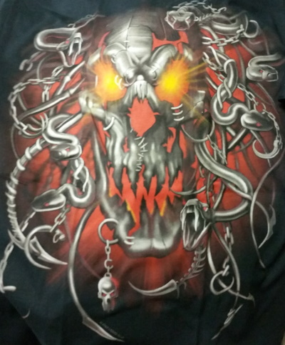 Metal Skull Shirt - Click Image to Close