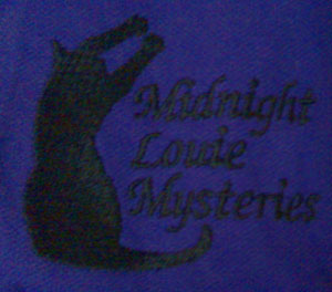 Embroidered Midnight Louie Golf Shirt