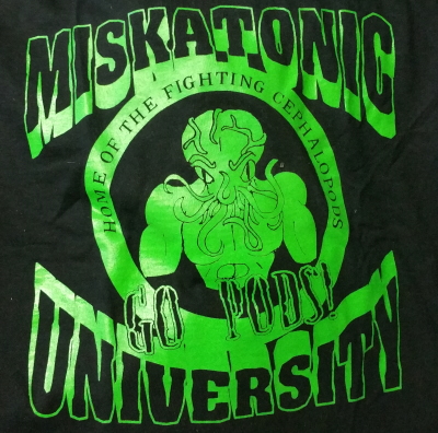 Miskatonic University AA T-Shirt - Click Image to Close