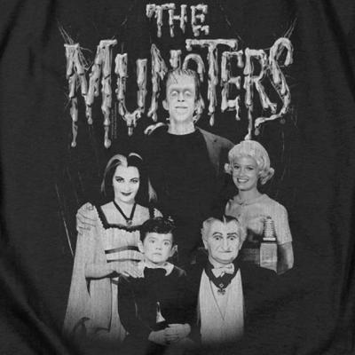 Munsters Family T-Shirt - Click Image to Close