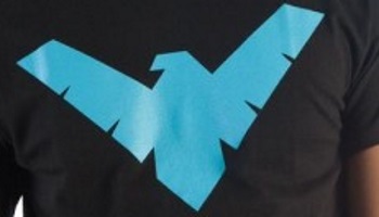 Nightwing Logo T-Shirt - Click Image to Close