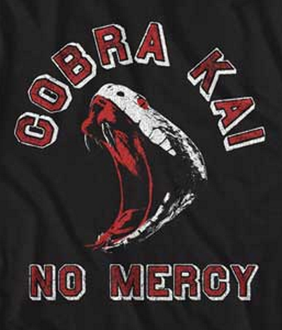 Cobra Kai No Mercy T-Shirt - Click Image to Close