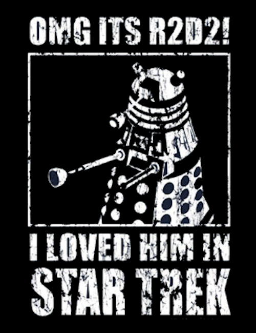 (image for) OMG Loved Him in Star Trek R2D2 T-Shirt