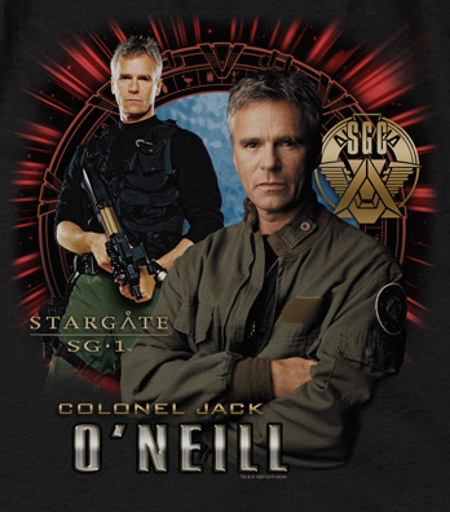 Col. Jack O'Neill SG1 T-Shirt - Click Image to Close