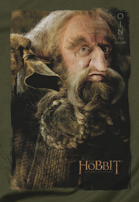 Oin the Dwarf T-Shirt - Click Image to Close