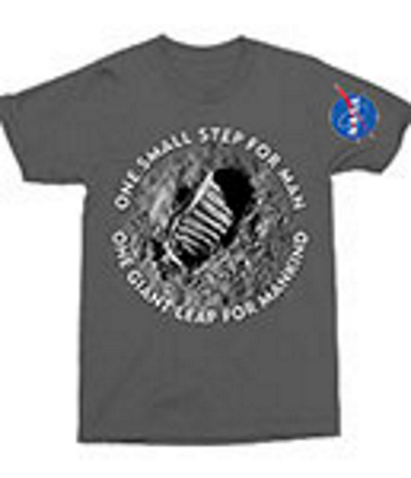 One Small Step T-Shirt - Click Image to Close