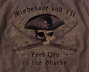 Misbehave Pirate Shirt