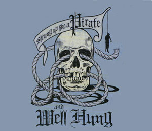 Well Hung Pirate Shirt - Click Image to Close