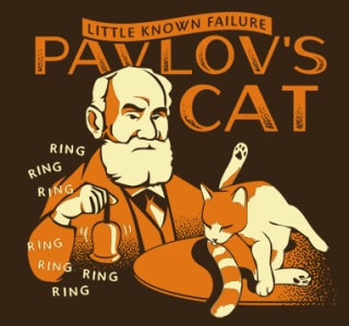 Pavlov's Cat T-Shirt - Click Image to Close