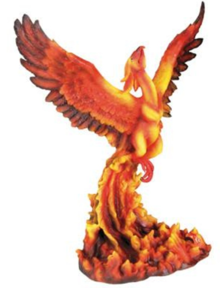 Phoenix Rising Figure - Click Image to Close