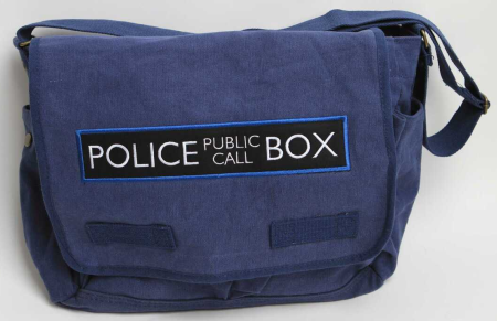 Police Box Messenger Bag - Click Image to Close