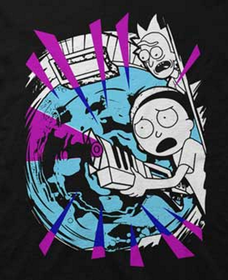 Rick and Morty Portal and Gun - Click Image to Close