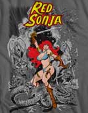 Red Sonja Cover Battle T-Shirt