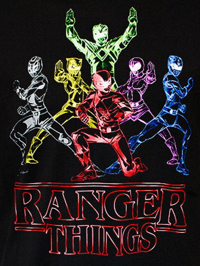 Ranger Things T-Shirt - Click Image to Close