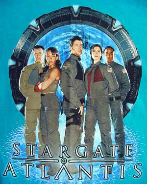 Stargate Atlantis Season 1 Cast Shirt - Click Image to Close