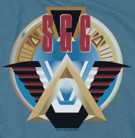 Stargate Command Logo SG1 T-Shirt