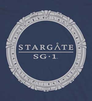 Stargate Logo Shirt - Click Image to Close