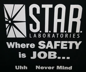 Star Labs Safety T-Shirt - Click Image to Close