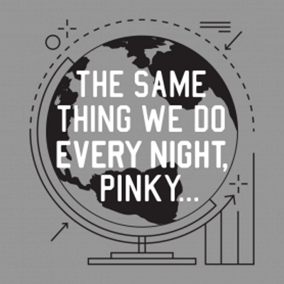 Same Thing We Do Every Night, Pinky T-Shirt - Click Image to Close