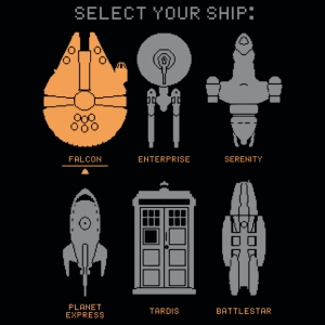 Select Your Ship T-Shirt