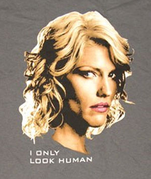 Battlestar Galactica Only Look Human Shirt