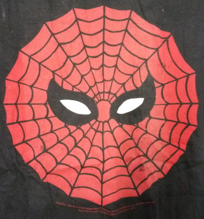 Spiderman (Web) T-Shirt - Click Image to Close