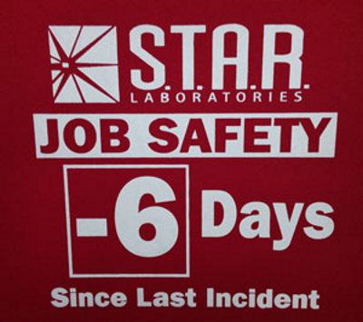 Star Labs -6 Days Incident T-Shirt - Click Image to Close