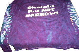 Straight but not Narrow Longsleeved Tee