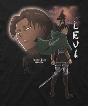 Attack on Titan Levi T-Shirt - Click Image to Close