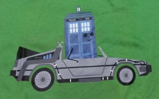 Delorean T.A.R.D.I.S. T-shirt