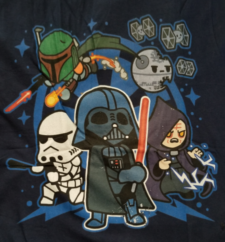 Go Team Vader Chibi T-Shirt - Click Image to Close