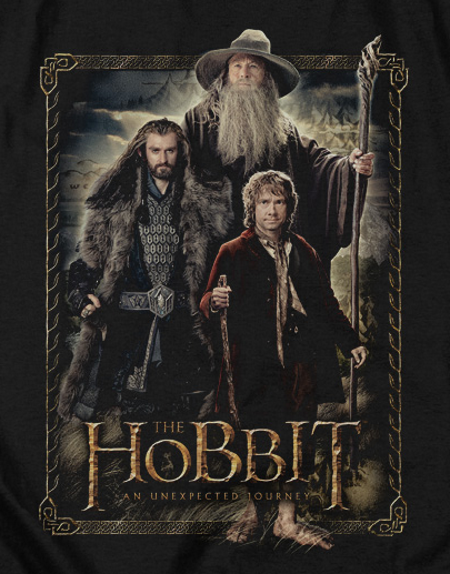 The Three Hobbit T-Shirt - Click Image to Close